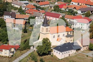 Letecké snímky Boršice