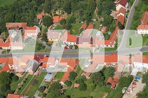 Letecké snímky Drslavice