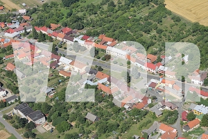 Letecké snímky Loukov