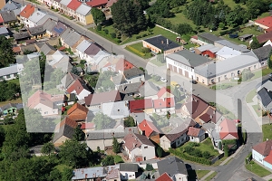 Letecké snímky Ludslavice