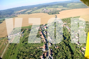 Letecké snímky Újezdec